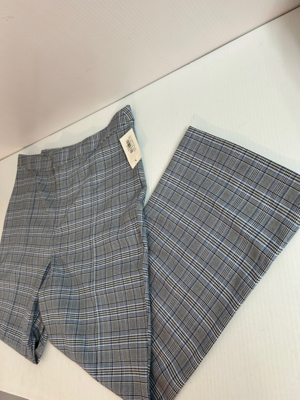 Wayf Finn Cropped Plaid Pants Trousers Large new